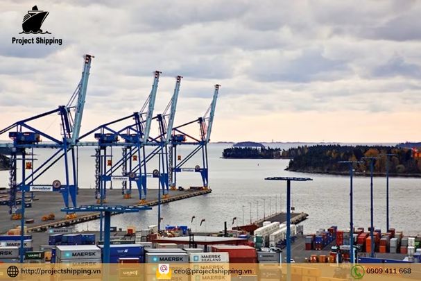 Cước vận chuyển đường biển từ Cảng Hải Phòng đến Cảng Loviisa 