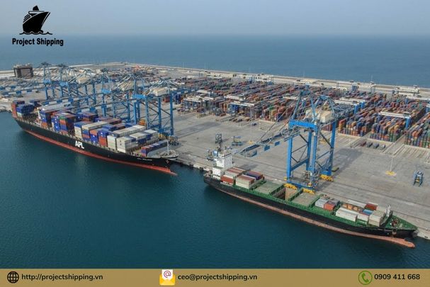 Cước vận chuyển đường biển từ Cảng IMMINGHAM đến Cảng Đà Nẵng