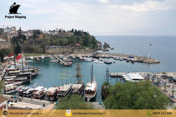 Dịch vụ vận chuyển hàng từ Đà Nẵng Việt Nam đến Antalya – Thổ Nhĩ Kỳ của Project Shipping