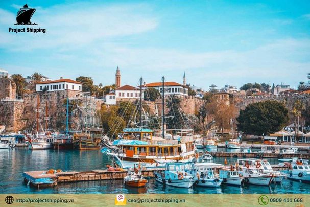 Vận chuyển hàng nguyên container Đà Nẵng Việt Nam đi Antalya – Thổ Nhĩ Kỳ và ngược lại bằng đường biển (Full Container Load – FCL)