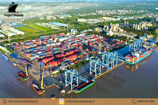 Cước vận chuyển đường biển từ Cảng Chalmers đến Cảng Cát Lái