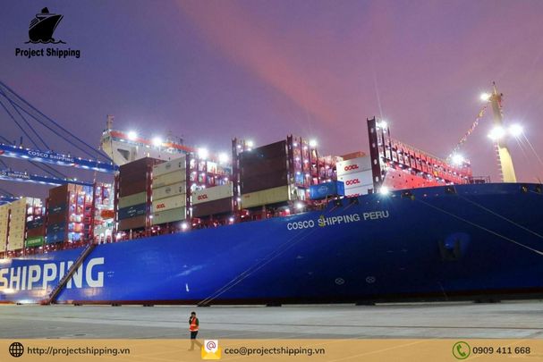 Cước vận chuyển đường biển từ Cảng Huntington - Tri-State (WV) đến Cảng Cát Lái