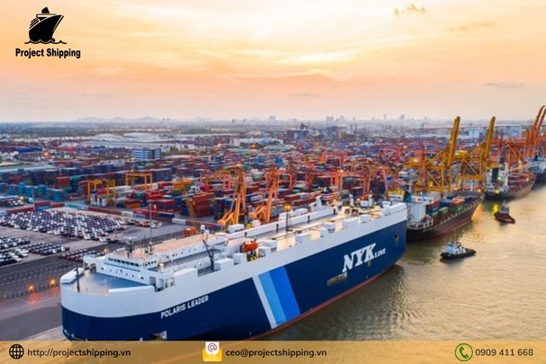 Cước vận chuyển đường biển từ Cảng Hải Phòng đến Cảng Ras Tanura