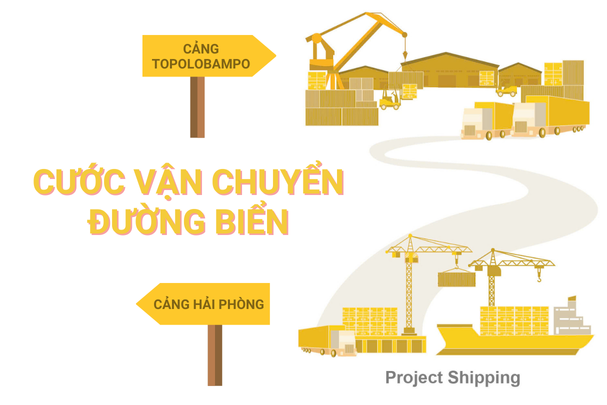 Cước vận chuyển đường biển từ Cảng Hải Phòng đến Cảng Topolobampo
