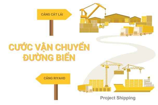 Cước vận chuyển đường biển từ Cảng Riyahd đến Cảng Cát Lái