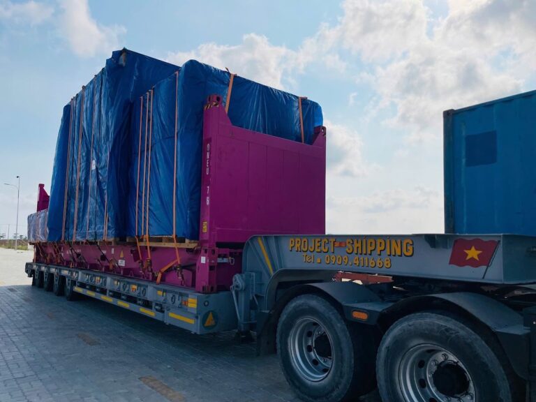 Mooc lùn Project Shipping vận chuyển hàng dự án từ cảng Cái Mép