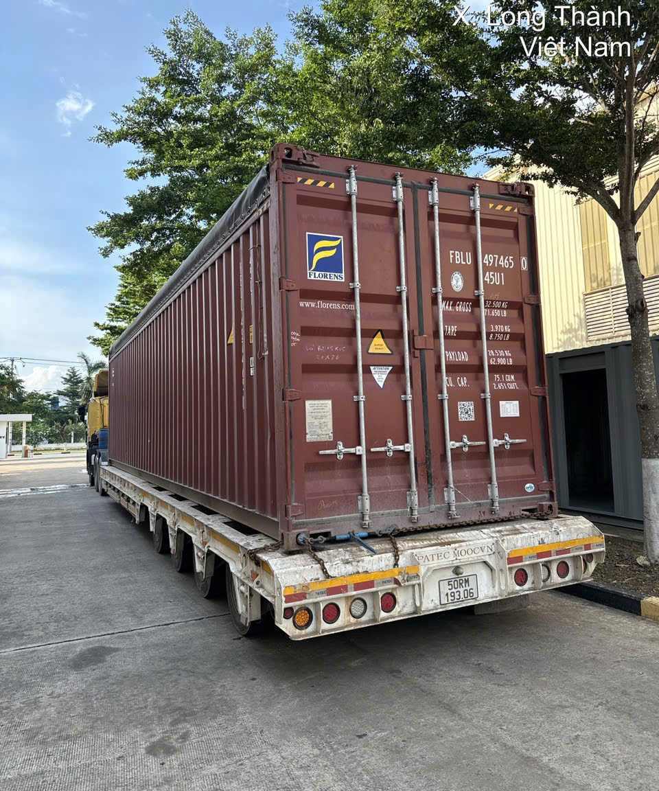 Cận cảnh container Open Top với thông số Max Gross Payload