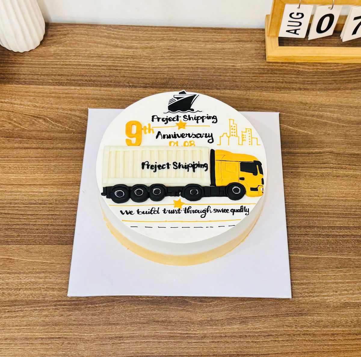 Bánh kỷ niệm 9 năm Project Shipping