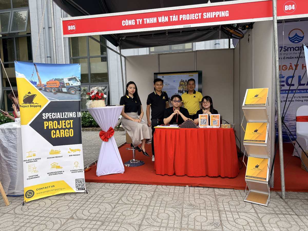 Gian hàng Project Shipping tại Ngày hội việc làm Valoma 2026