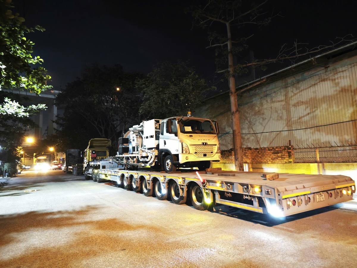 vận chuyển hàng dự án