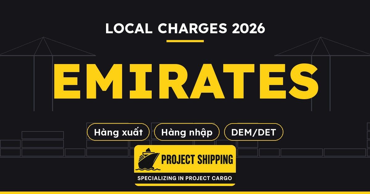 Local charges Emirates (ESL) 2026