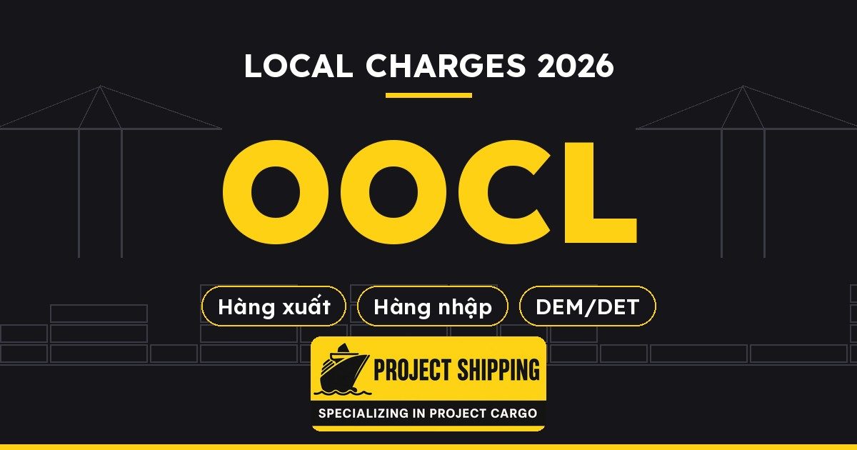 Local charges OOCL 2026