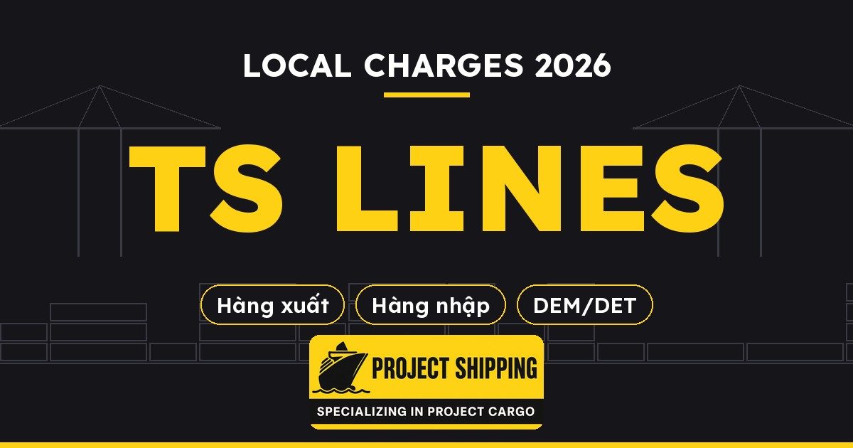 Local charges TS Lines 2026