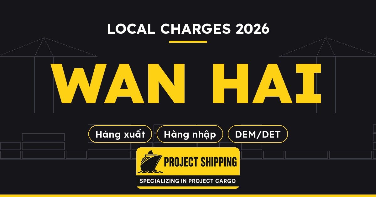 Local charges Wan Hai 2026