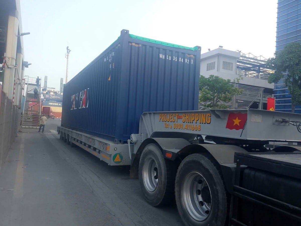 Thủ tục hải quan trọn gói cho container thường trên mooc Project Shipping