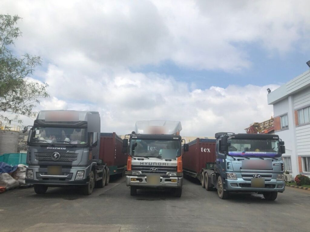 vận chuyển container open top