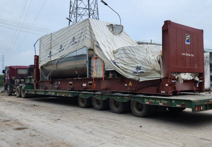 vận chuyển máy giặt công nghiệp