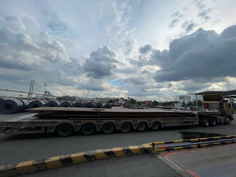 vận chuyển thép tấm