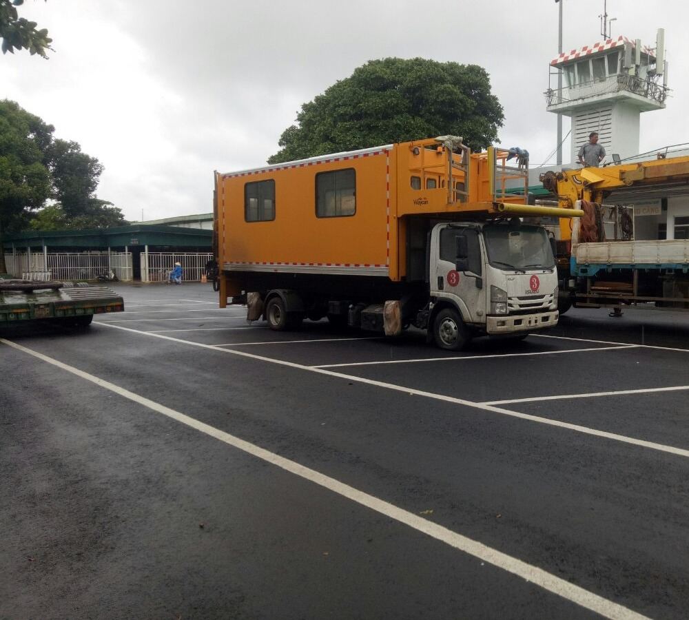 giao xe chuyên dùng tại Sân bay Buôn Ma Thuột